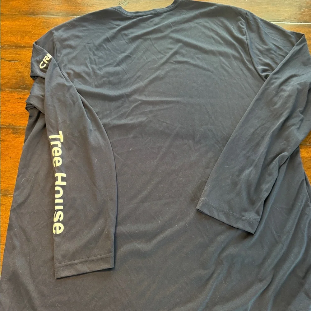Men's Treehouse Brewing Navy Long Sleeve T-Shirt- Size XL - Picture 9 of 11